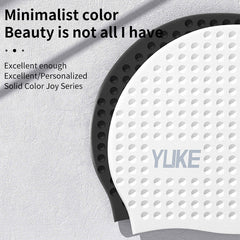 Waterproof Swimming Cap for Adults and Children Long Hair Ears Plus Size