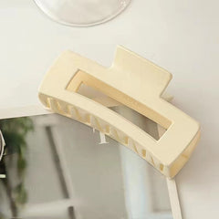 Square Large Hair Clips Claw Clips Ponytail Buckle Daily Hair Accessories