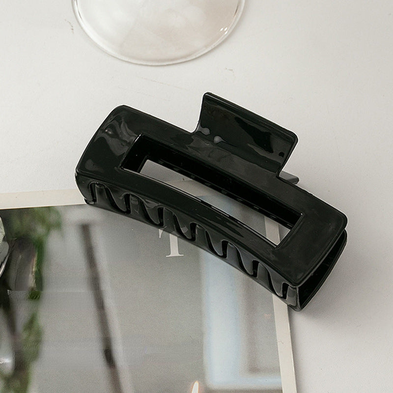 Square Large Hair Clips Claw Clips Ponytail Buckle Daily Hair Accessories