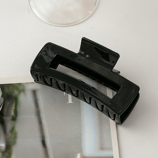 Square Large Hair Clips Claw Clips Ponytail Buckle Daily Hair Accessories