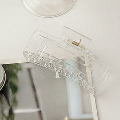 Square Large Hair Clips Claw Clips Ponytail Buckle Daily Hair Accessories