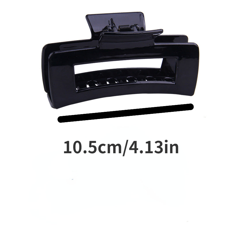 Square Large Hair Clips Claw Clips Ponytail Buckle Daily Hair Accessories