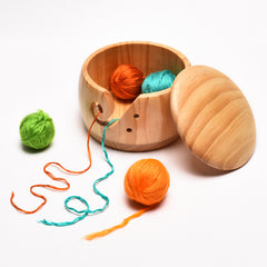 Yarn Knitting Storage Bowl for Hand Knitting Balls