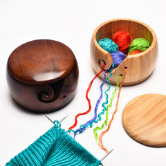 Yarn Knitting Storage Bowl for Hand Knitting Balls
