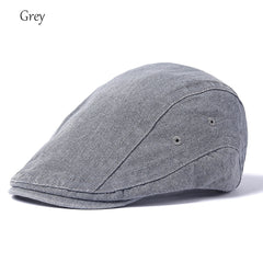 Casual Summer British Beret Sun Breathable Hat for Men Women