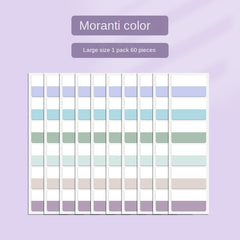 Morandi Index Label Sticker Sticky Notes for Students