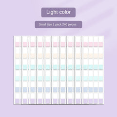 Morandi Index Label Sticker Sticky Notes for Students