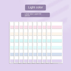 Morandi Index Label Sticker Sticky Notes for Students
