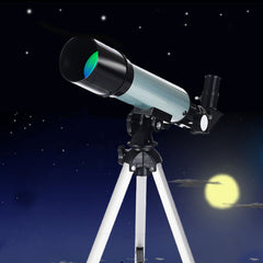 High Magnification Astronomical Telescope with Tabletop Tripod