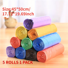 75pcs 15 14 L Bathroom Small Trash Bag Disposable Thin Trash Bag Pouch