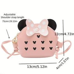 Girls Shoulder Bag Bow Coin Purse Wallet Princess Crossbody Bag