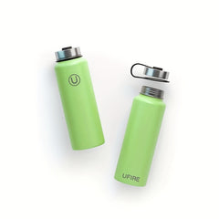 22 oz Vacuum Insulated Sports Water Bottle with 3 Lids