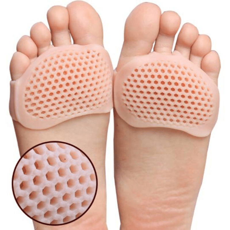 2pcs Portable Silicone Toe Separators for Foot Massage