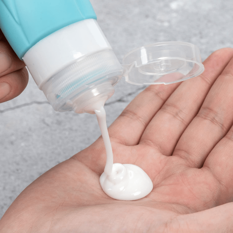 1pc Silicone Travel Bottle Leak-proof Container