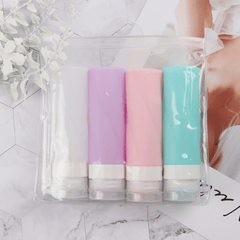 1pc Silicone Travel Bottle Leak-proof Container
