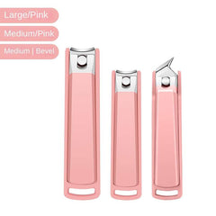 Kids Nail Clippers Set Splash-proof Portable Clippers