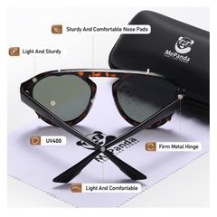 MePanda Retro UV Resistant Sunglasses