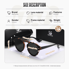 MePanda Retro UV Resistant Sunglasses