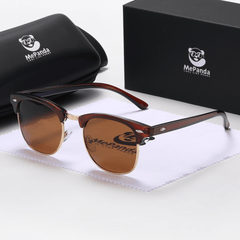 MePanda Retro Unisex Square Frame Casual Outdoor Sunglasses