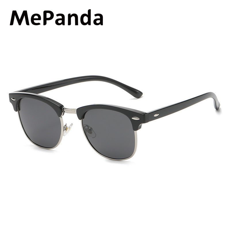 MePanda Retro Unisex Square Frame Casual Outdoor Sunglasses