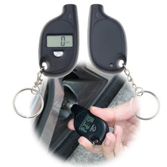 Car Keychain Tire Gauge Digital Lcd Air Pressure Tester