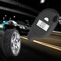 Car Keychain Tire Gauge Digital Lcd Air Pressure Tester