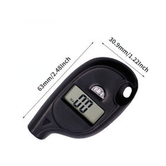 Car Keychain Tire Gauge Digital Lcd Air Pressure Tester