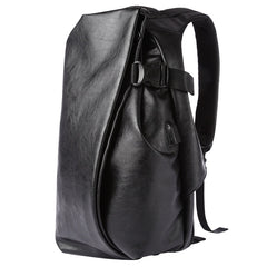 Men's Backpack USB Charge Travel Laptop Back Packs 40 PU Leather School Bag