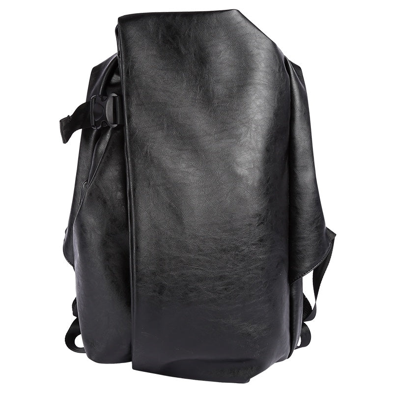 Men's Backpack USB Charge Travel Laptop Back Packs 40 PU Leather School Bag