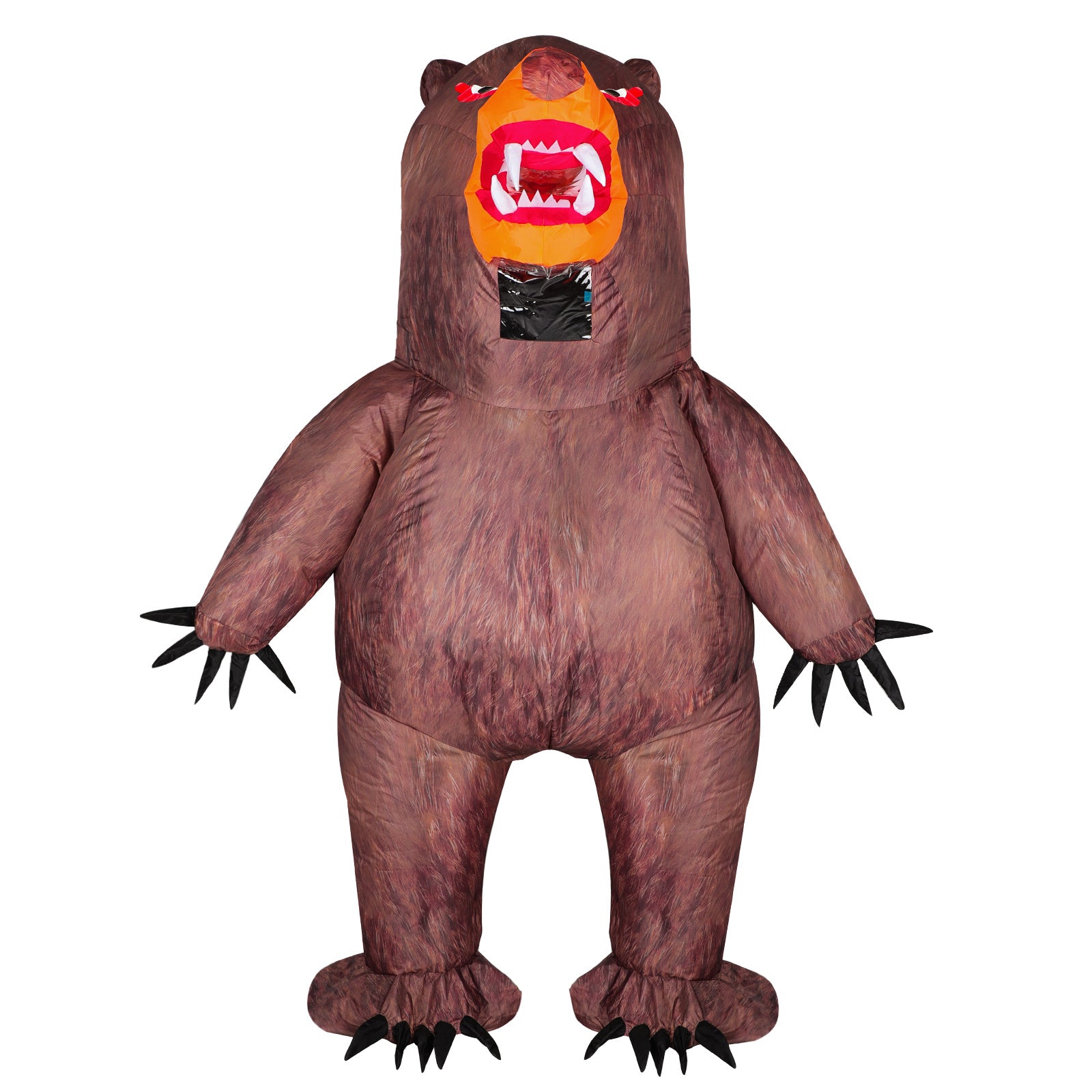 Funny Bear Inflatable Costume Blow Up Animal Halloween Costume