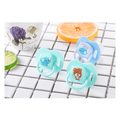 Cartoon Baby Silicone Soother with Accessories