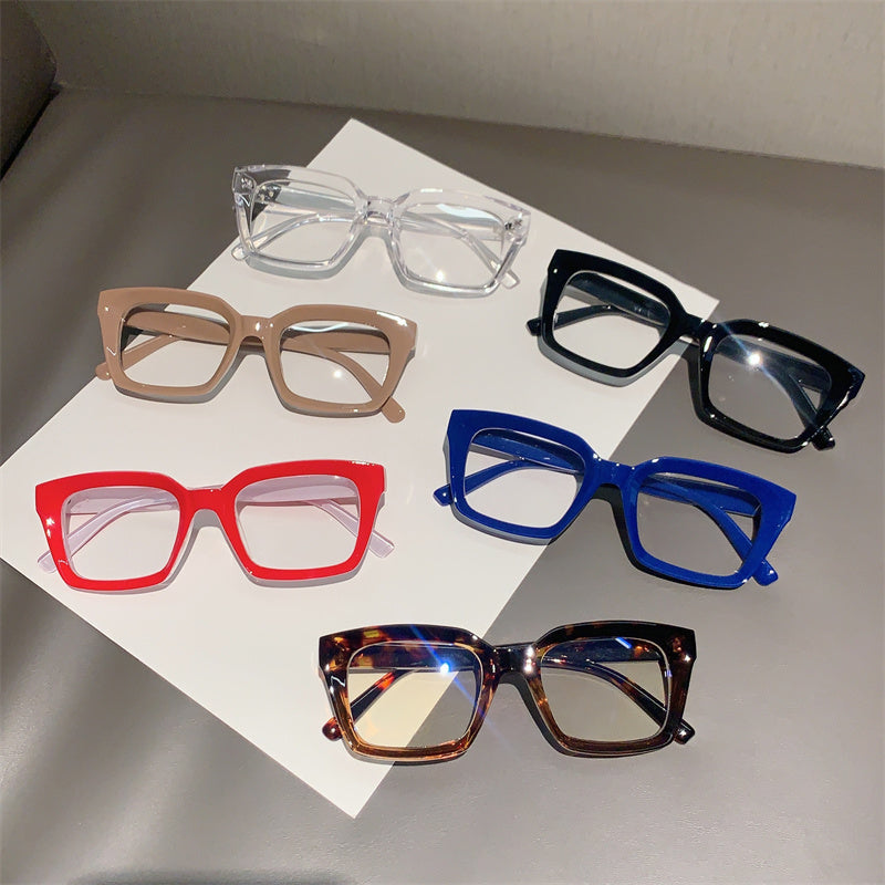 Kids Square Frame Glasses with Case