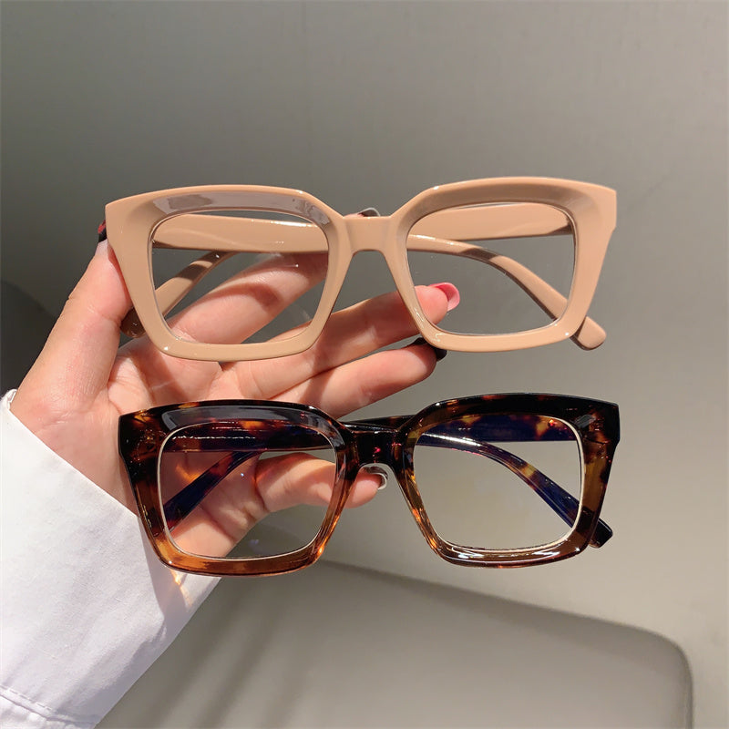 Kids Square Frame Glasses with Case