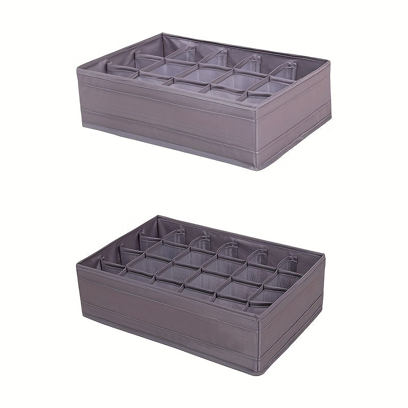Foldable Underwear & Sock Storage Box Organizer Container