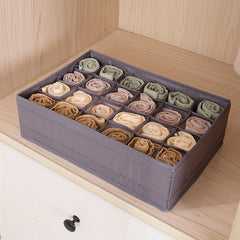 Foldable Underwear & Sock Storage Box Organizer Container