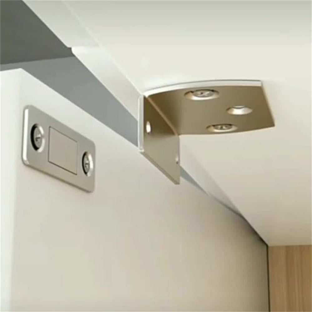 5pcs Ultra Thin Cabinet Magnetic Catch with Adhesive Latch