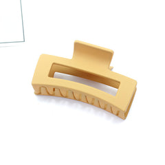 Square Hair Clips Claw Clips Ponytail Buckle Daily Hair Accessories For Girls