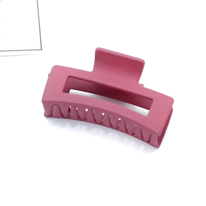 Square Hair Clips Claw Clips Ponytail Buckle Daily Hair Accessories For Girls