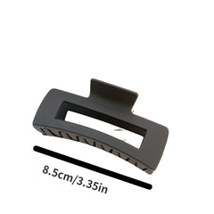 Square Hair Clips Claw Clips Ponytail Buckle Daily Hair Accessories For Girls