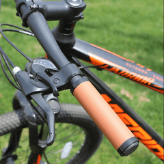 Universal Bike Handle Cover PU Solid Bicycle Handle Grip