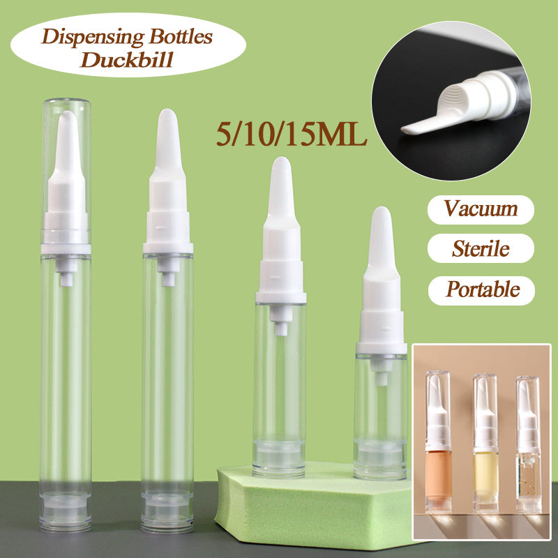 3pcs Mini Foundation Travel Bottles 5ml 10ml 15ml