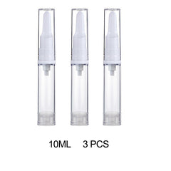 3pcs Mini Foundation Travel Bottles 5ml 10ml 15ml
