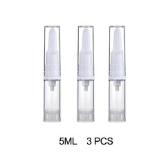 3pcs Mini Foundation Travel Bottles 5ml 10ml 15ml