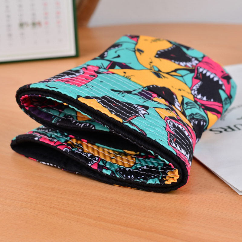 Cartoon Print Reversible Sunshade Fisherman Cap Lightweight Basin Hat