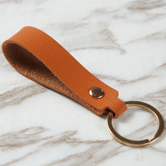 PU Leather Keychain Business Gift Car Key Strap Waist Wallet Keyrings