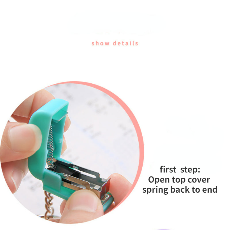 Mini Trumpet Stapler: Creative & Portable Office Essential!
