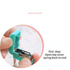 Mini Trumpet Stapler: Creative & Portable Office Essential!