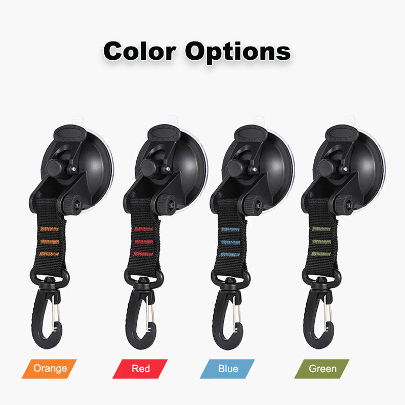 1pc Tent Suction Cup Hook Anchor Outdoor Car Camping Tarp Tie Down