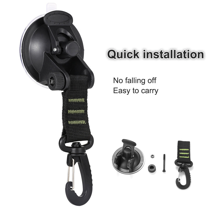 1pc Tent Suction Cup Hook Anchor Outdoor Car Camping Tarp Tie Down