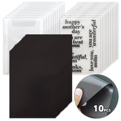 10pcs 14.0 x 19.0 cm Storage Bag & Magnetic Sheets Set